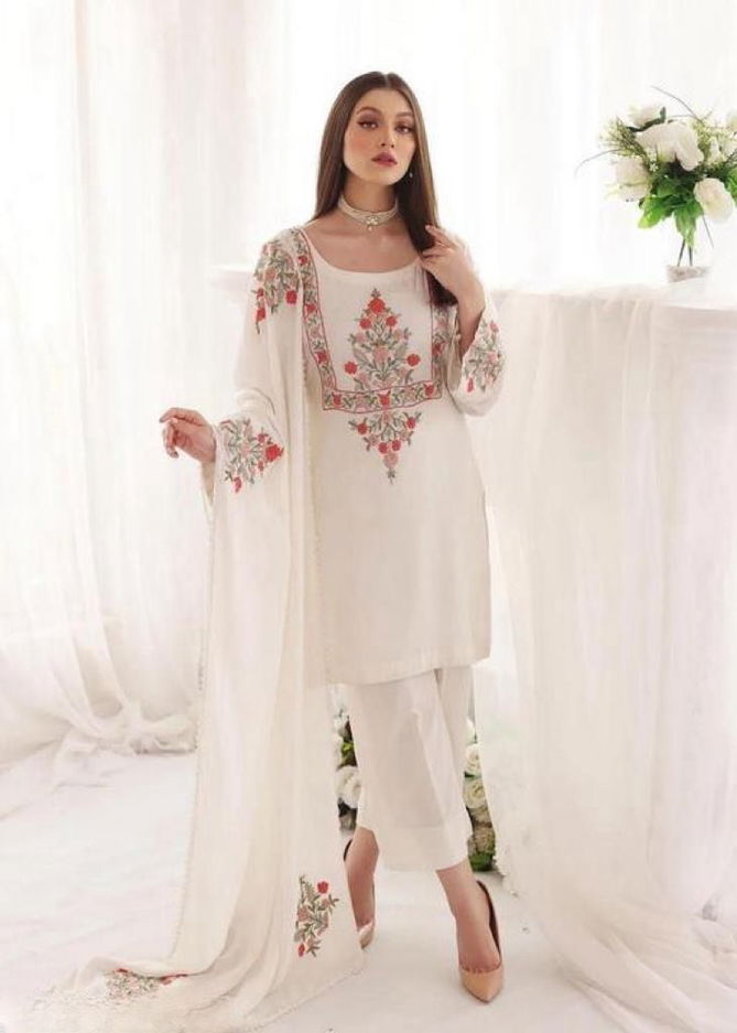 Jeklin Attractive Women Georgette Readymade Suits Wholesale In Delhi